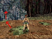 TR3 - Le lieu du crash : Secret 1 TR3 - Le lieu du crash : Secret 1